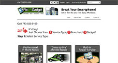 Desktop Screenshot of fixurgadget.com